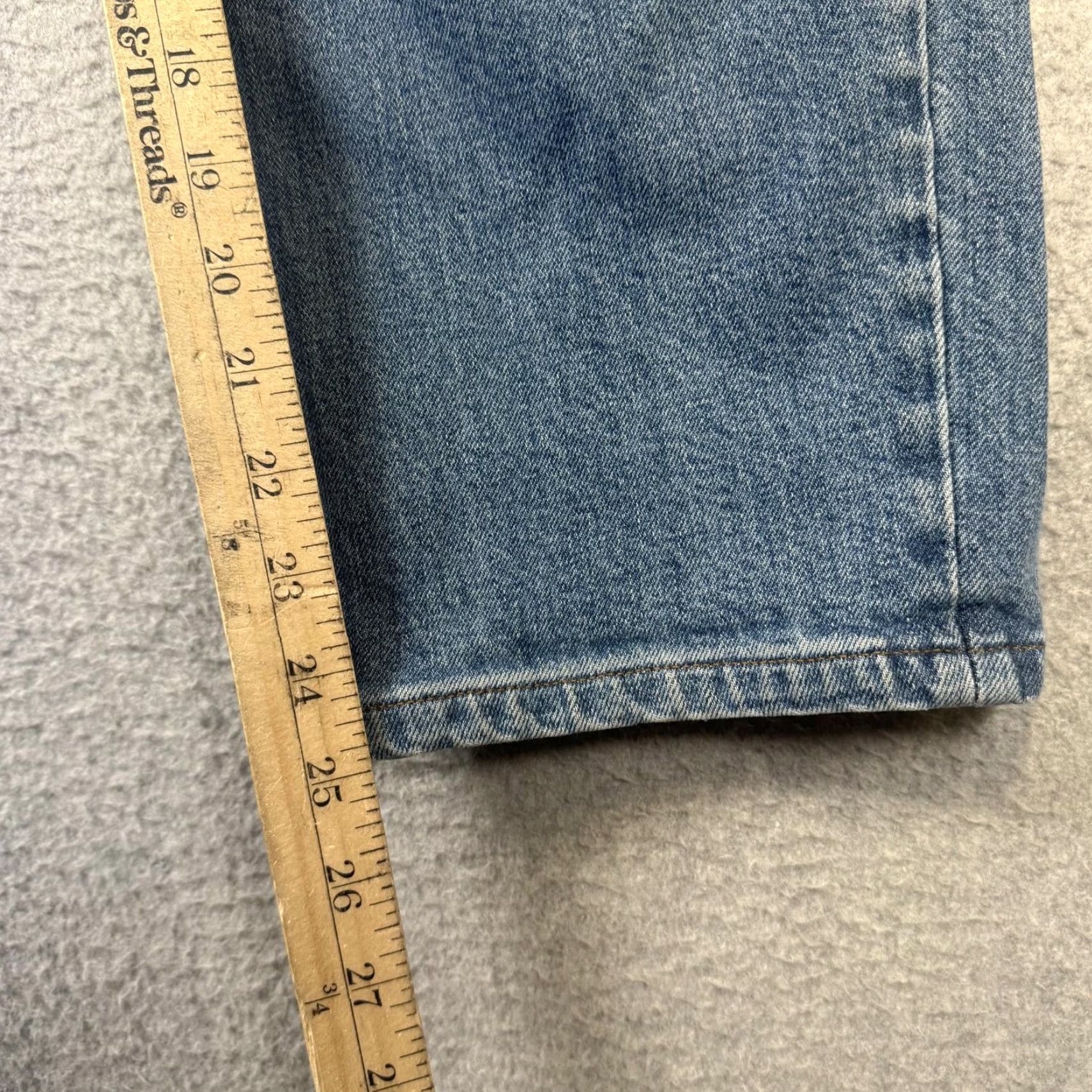 Everlane Everlane Jeans Women's 29 Regular The High Way Organic Cotton Ankle Length Blue Jeans Regular Womens 29 Regular Ankle Length Blue Size 29" - 5 Thumbnail