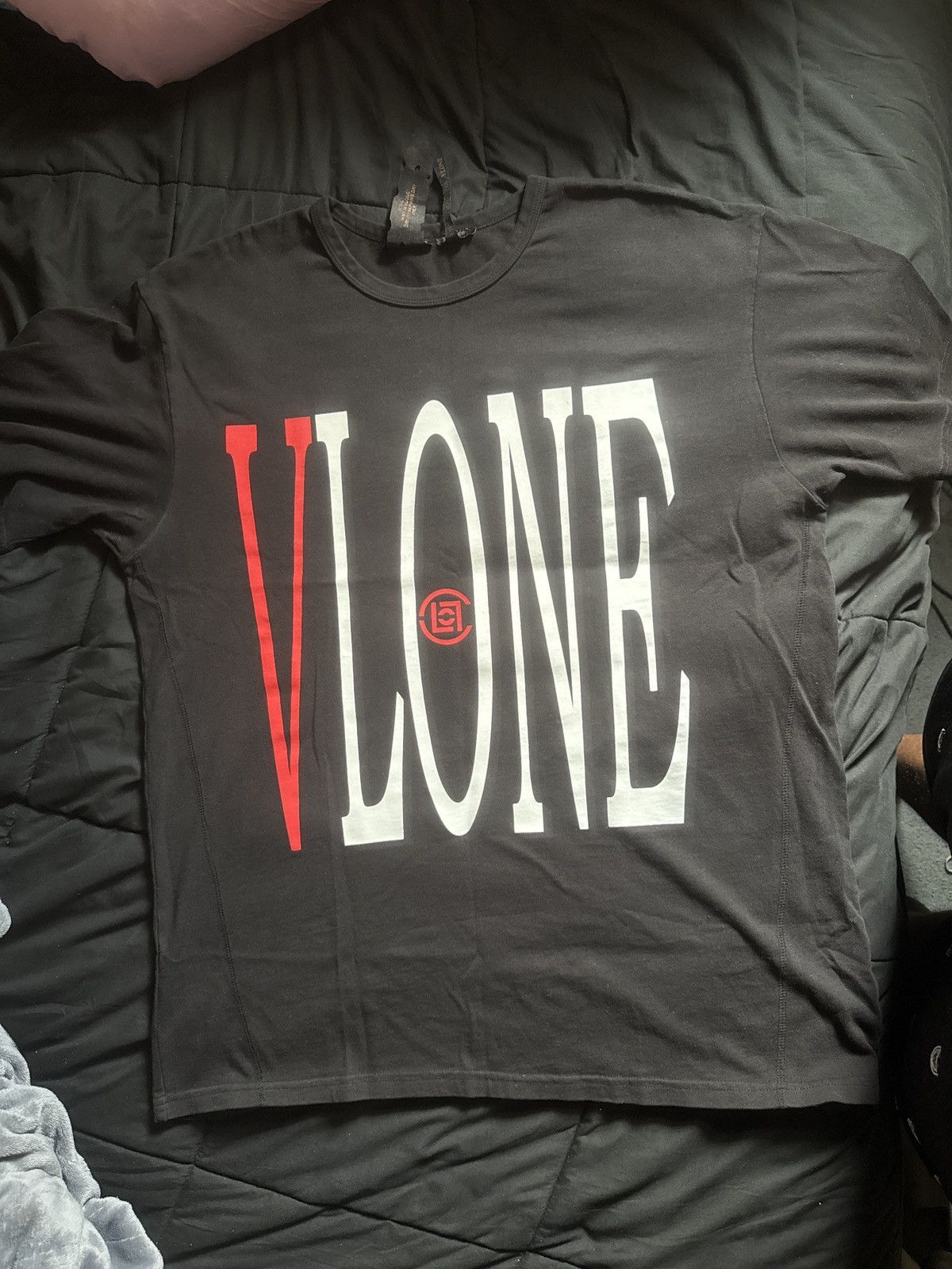 トップス Vlone ss18 bleached flannels Vlone SS18 Bleached Vlone Flannel | Grailed