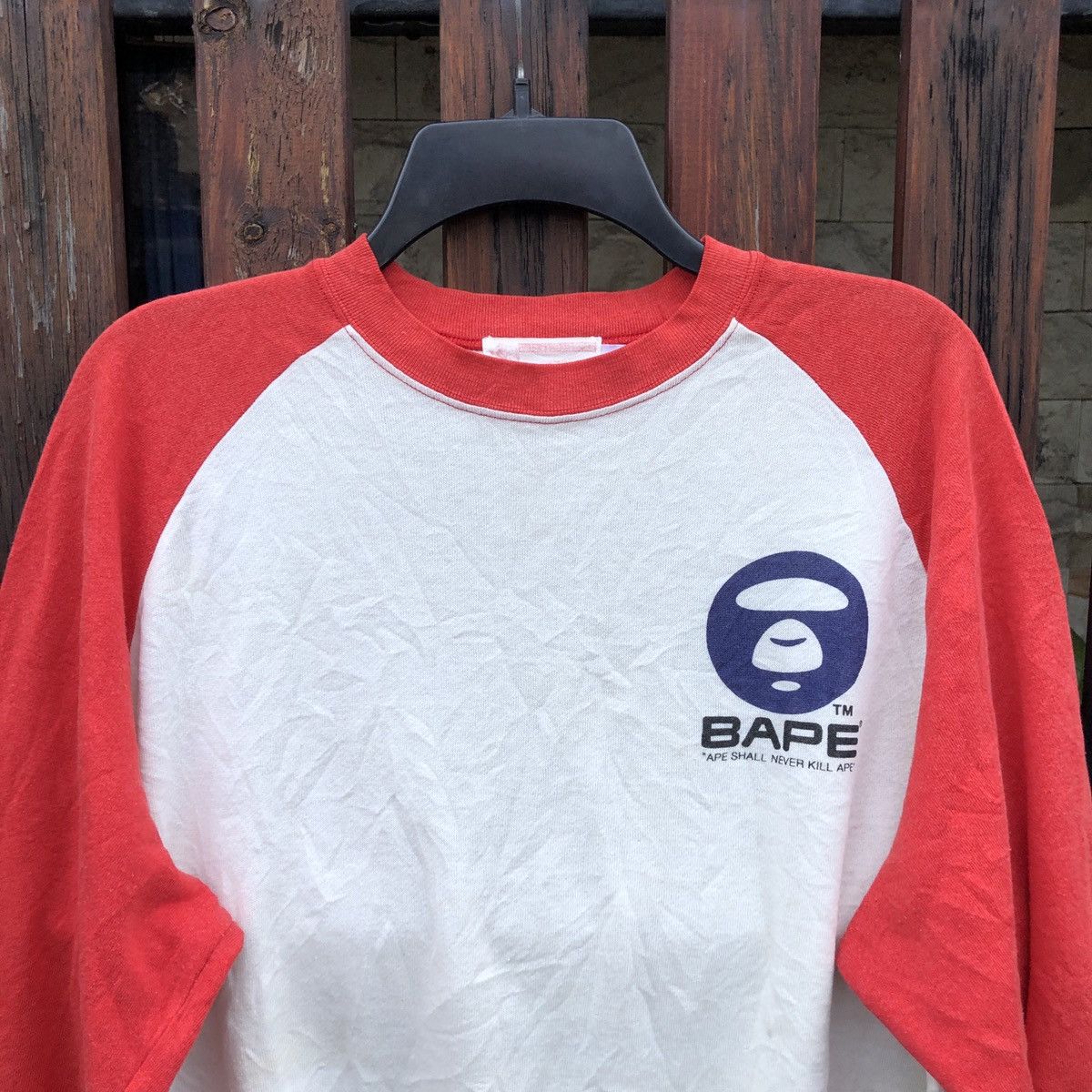 Bape BAPE MOON FACE S/S SWEATSHIRT Size US M / EU 48-50 / 2 - 2 Thumbnail