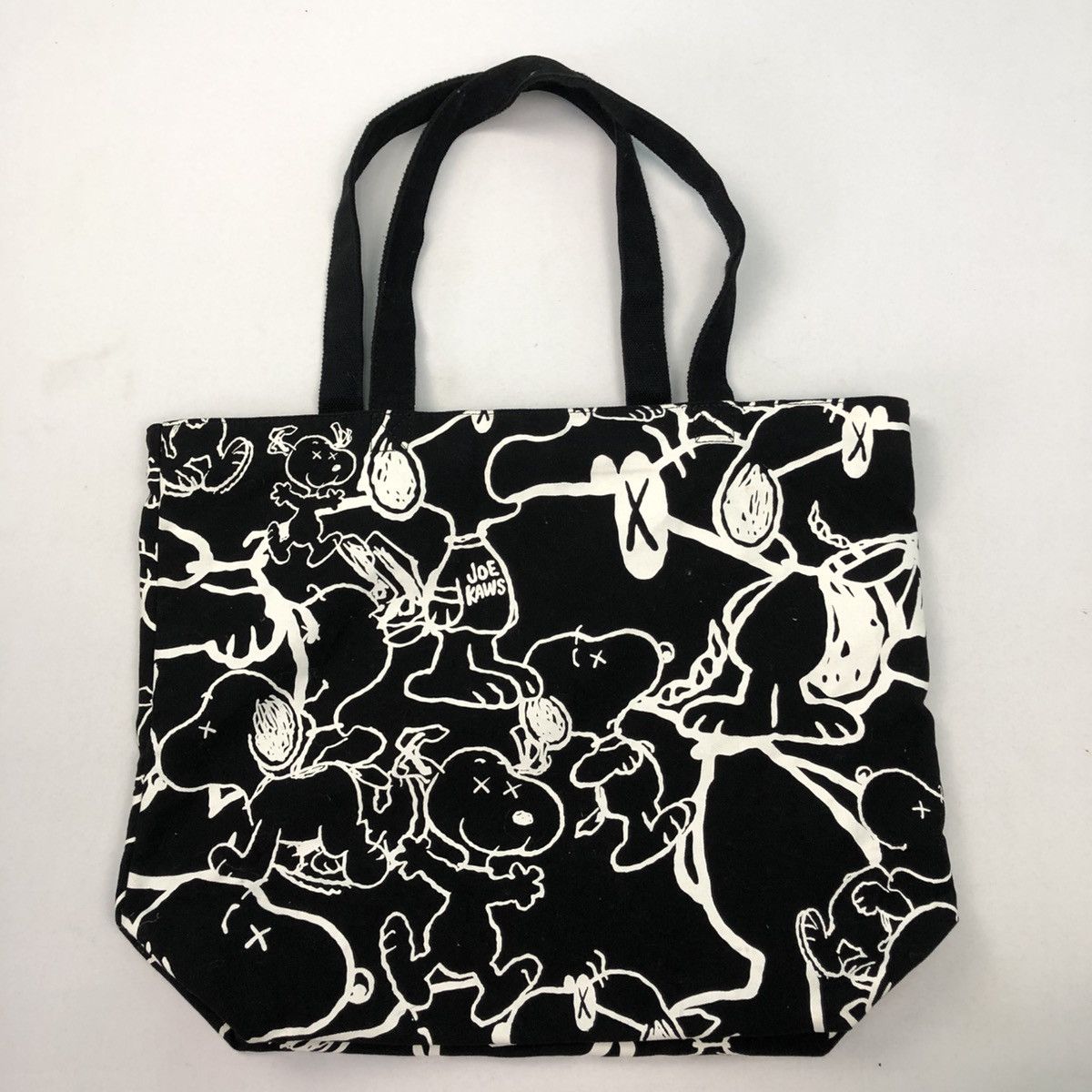 Uniqlo KAWS X PEANUTS FULL PRINT SNOOPY CANVAS TOTE BAG BY UNIQLO Size ONE SIZE - 2 Thumbnail