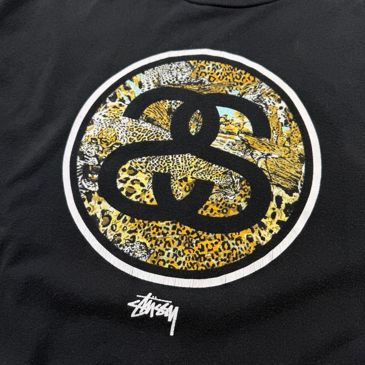Stussy Vintage Stussy Cheetah SS Link T-shirt - Large Size US L / EU 52-54 / 3 - 3 Thumbnail