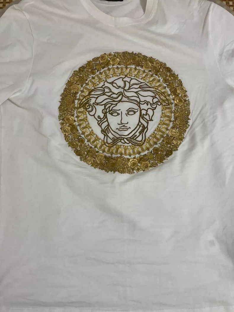 Versace Versace Heavy industry embroidery with diamond main line s Size US L / EU 52-54 / 3 - 1 Thumbnail