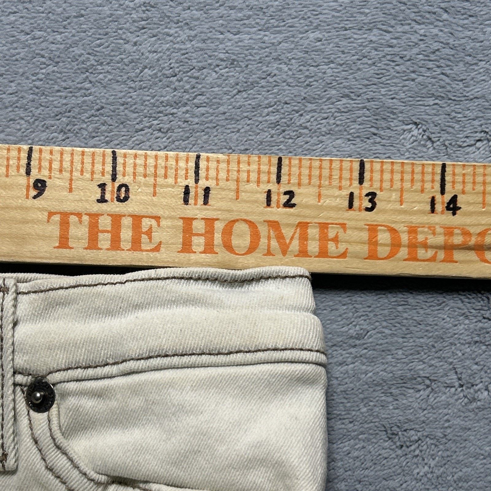Levi's Beyond Baggy Jeans Womens 25x32 Raw Hems Flare Hamilton Wide Size 38" / US 16 / IT 52 - 13 Thumbnail