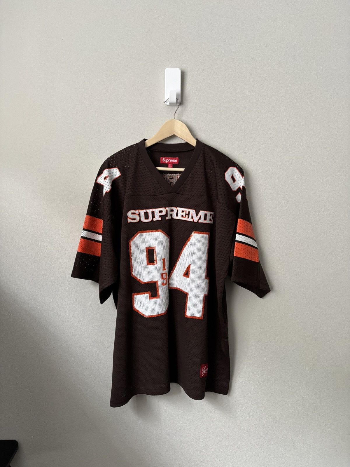 Supreme Sequin Football Jersey 
