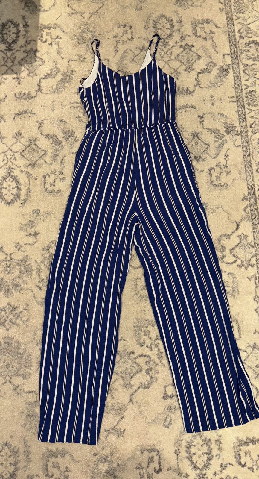 Other Mi Ami Jumpsuit Blue And White Striped Size Small Size 27" / US 4 / IT 40 - 4 Thumbnail