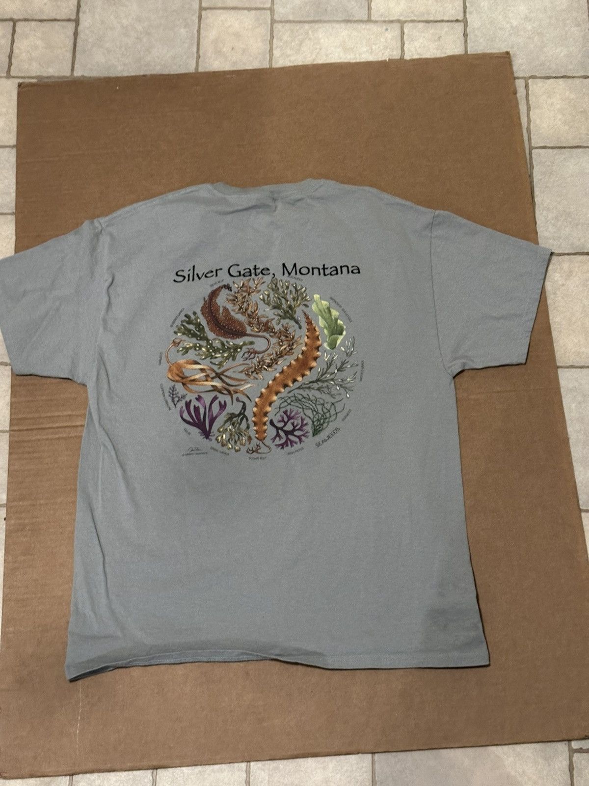 Vintage Liberty graphics Silver Gate Montana shirt Size US L / EU 52-54 / 3 - 4 Thumbnail