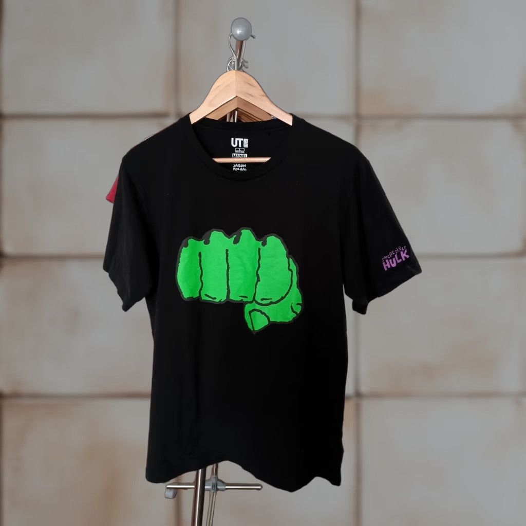 Uniqlo VINTAGE Uniqlo Marvel Hulk Jason Polan T-shirt Mens L Black Size US L / EU 52-54 / 3 - 1 Thumbnail