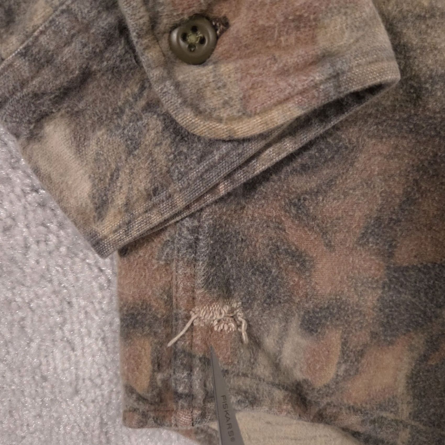 Vintage Cabela's Shirt Mens XL Tall Advantage Timber Camo Flannel Hunting Outdoor Size US XL / EU 56 / 4 - 6 Thumbnail