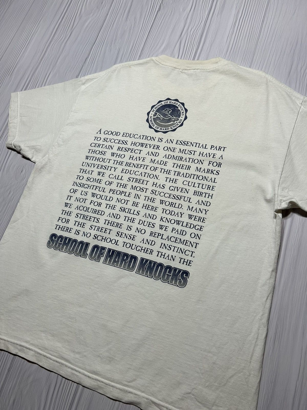 Rap Tees SOHK School Of Hard Knocks Rap Sport T-Shirt Size US XL / EU 56 / 4 - 13 Thumbnail