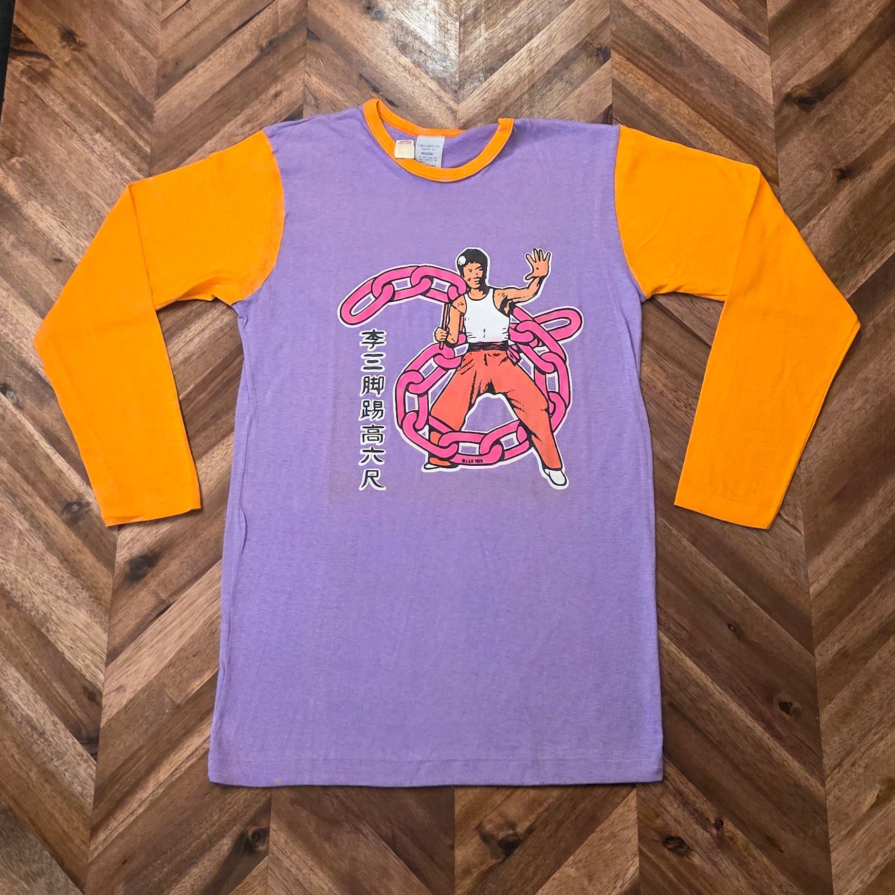 Deadstock - 1975 Bruce Lee Graphic Long Sleeve Tee