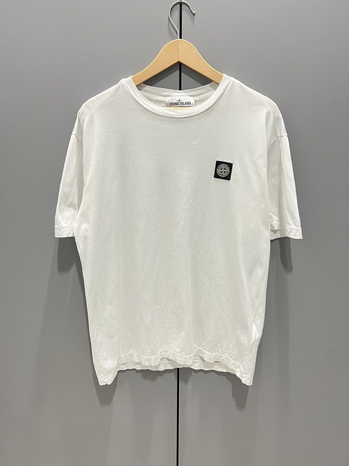 Stone Island Stone Island T-Shirt Size L Black Logo Patch Authentic Size US L / EU 52-54 / 3 - 9 Thumbnail