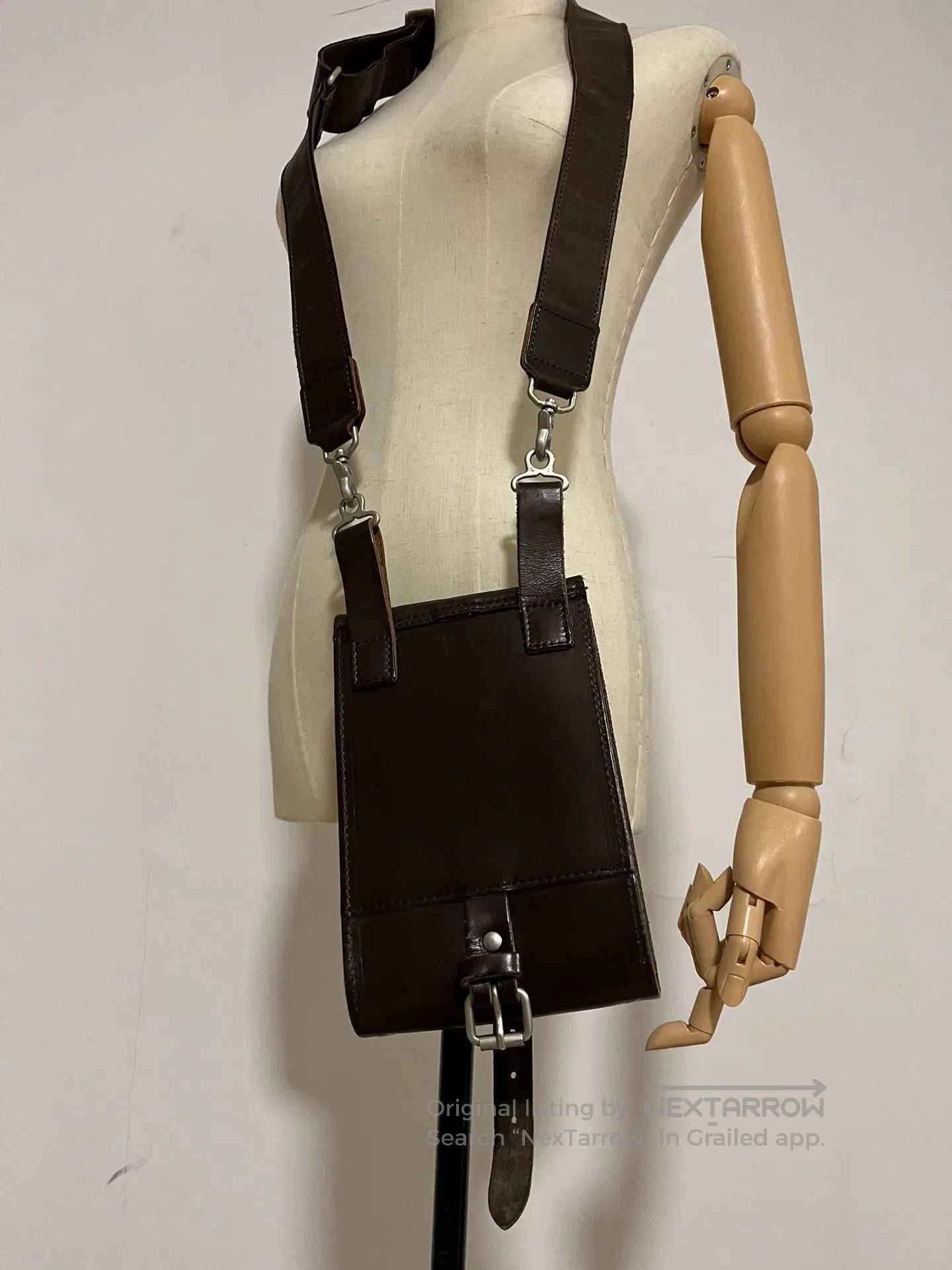 Yohji Yamamoto Yohji Yamamoto Accordion Crossbody Fanny Pack. Size ONE SIZE - 7 Thumbnail