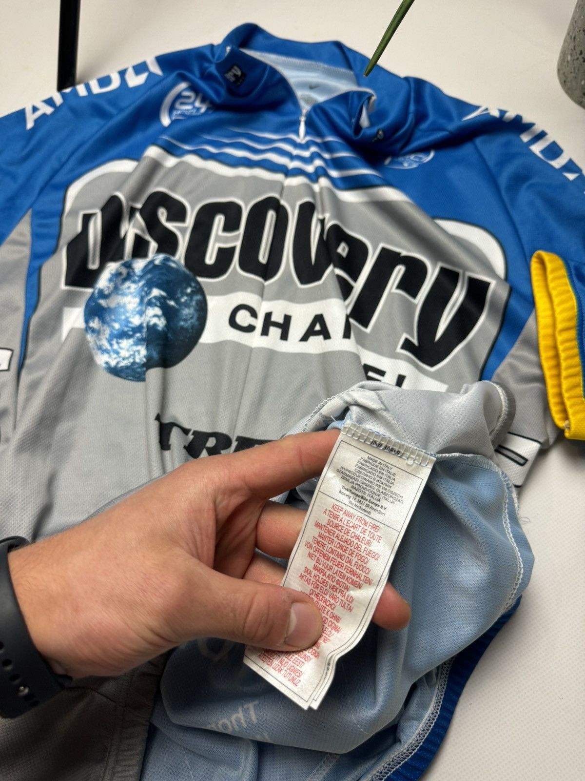 Nike × Vintage Rare vintage Cycling Nike x Discovery Channel Jersey y2k Size US XL / EU 56 / 4 - 11 Thumbnail