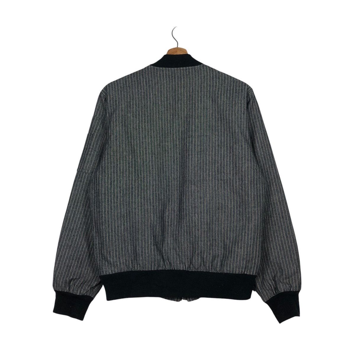 Japanese Brand 📌Vintage Hickory Chore Bomber Jacket Woolrich Issey Miyake Size US M / EU 48-50 / 2 - 9 Thumbnail