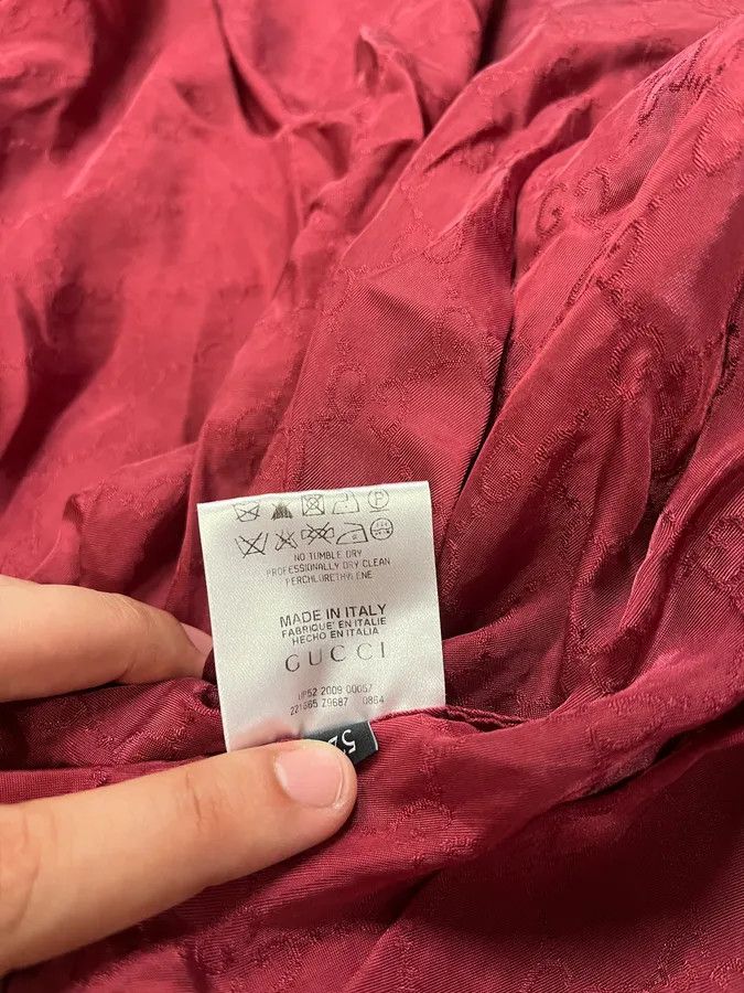 Gucci SS2009 Gucci Bordeaux Red Signature Jacket Size US M / EU 48-50 / 2 - 11 Thumbnail