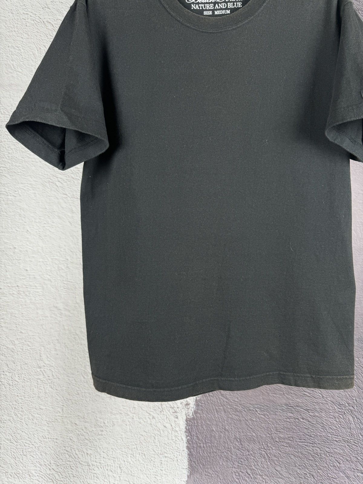 If Six Was Nine × Japanese Brand × Vintage Beach Sound nature and blue vintage black basic tee shirt Size US M / EU 48-50 / 2 - 6 Thumbnail