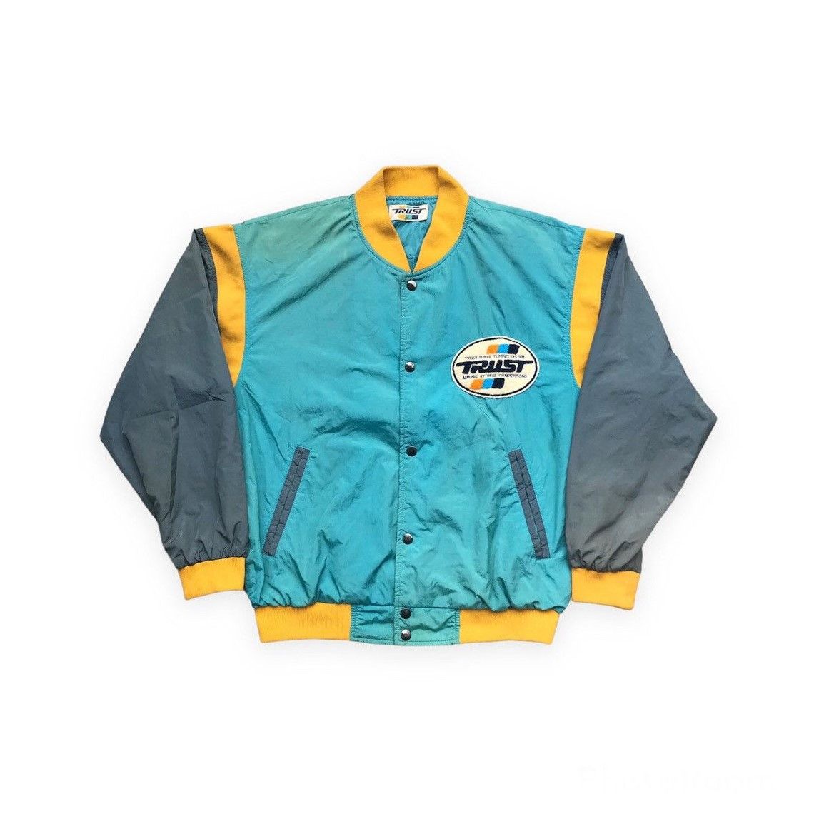 Vintage Vintage 90s Trust Super Tuning System Racing Team Jacket Size US L / EU 52-54 / 3 - 1 Thumbnail