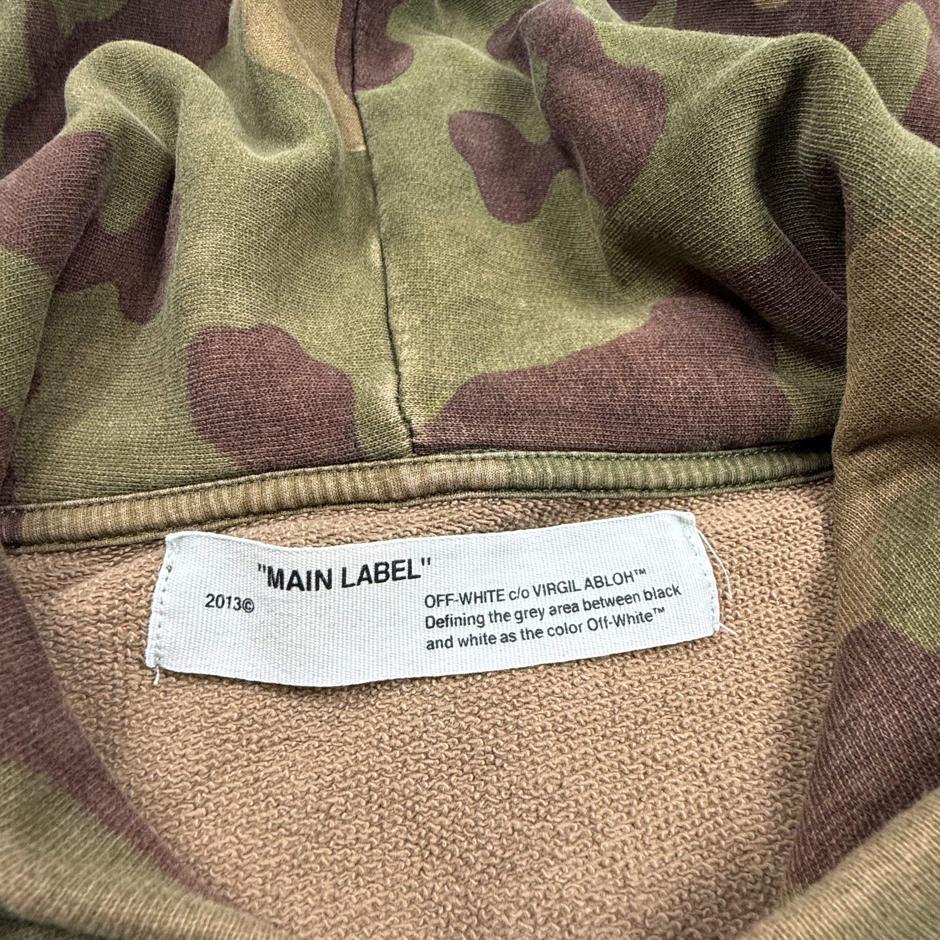 Off-White Off-White Seeing Things Camo Hoodie XXL Size US XXL / EU 58 / 5 - 8 Thumbnail
