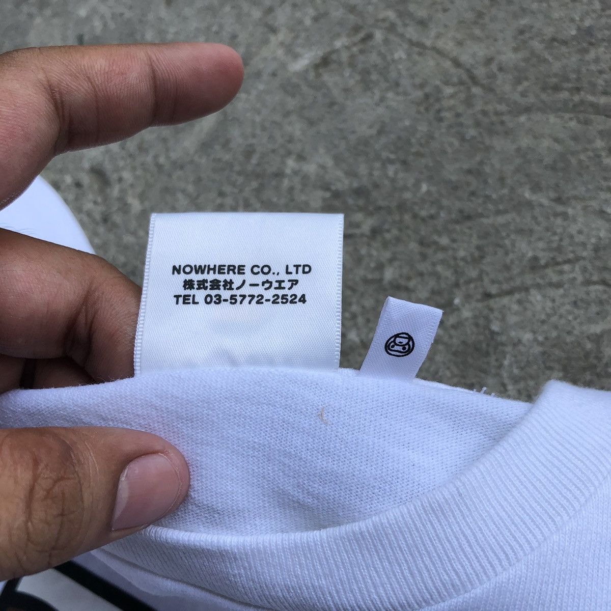 Bape Bape Baby Milo White Logo Shirt Size US S / EU 44-46 / 1 - 6 Thumbnail