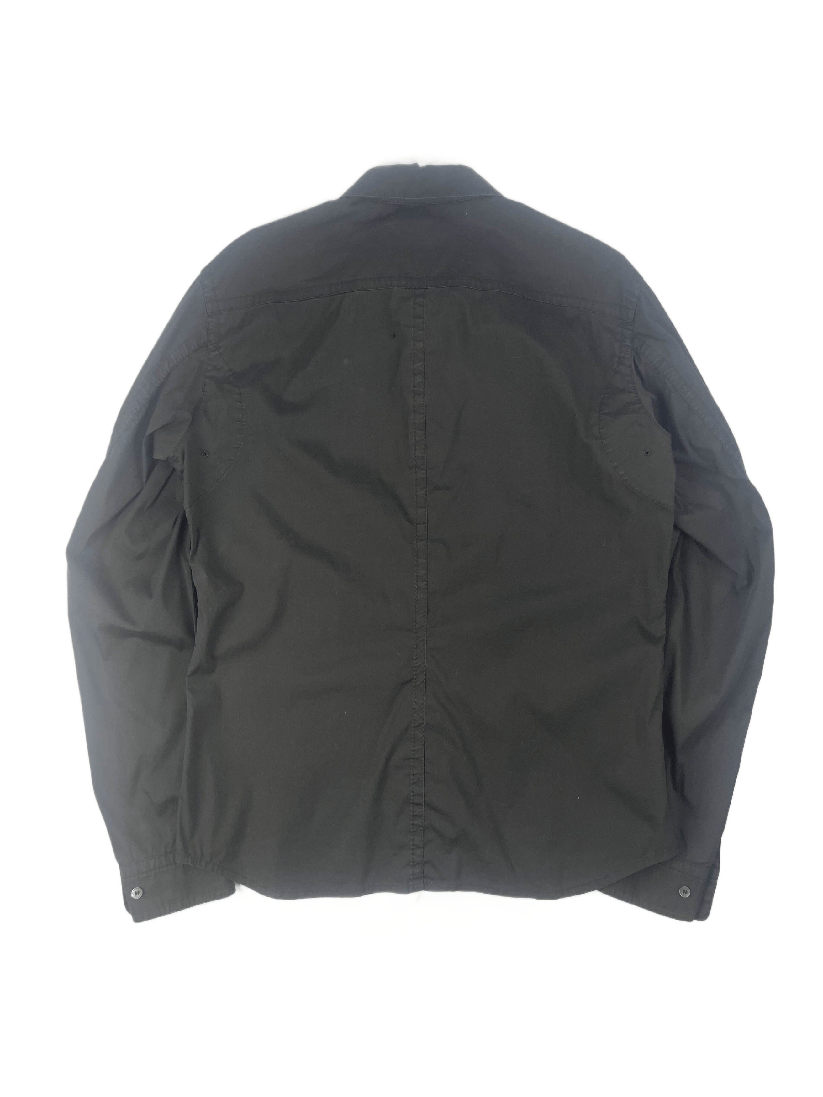 Prada black mans shirt elegant cotton