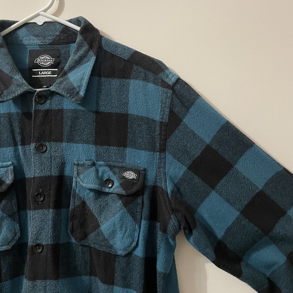 Dickies × Flannel Dickies Buffalo Flannel Plaid Shirt Work Heritage M-L Size US L / EU 52-54 / 3 - 5 Thumbnail