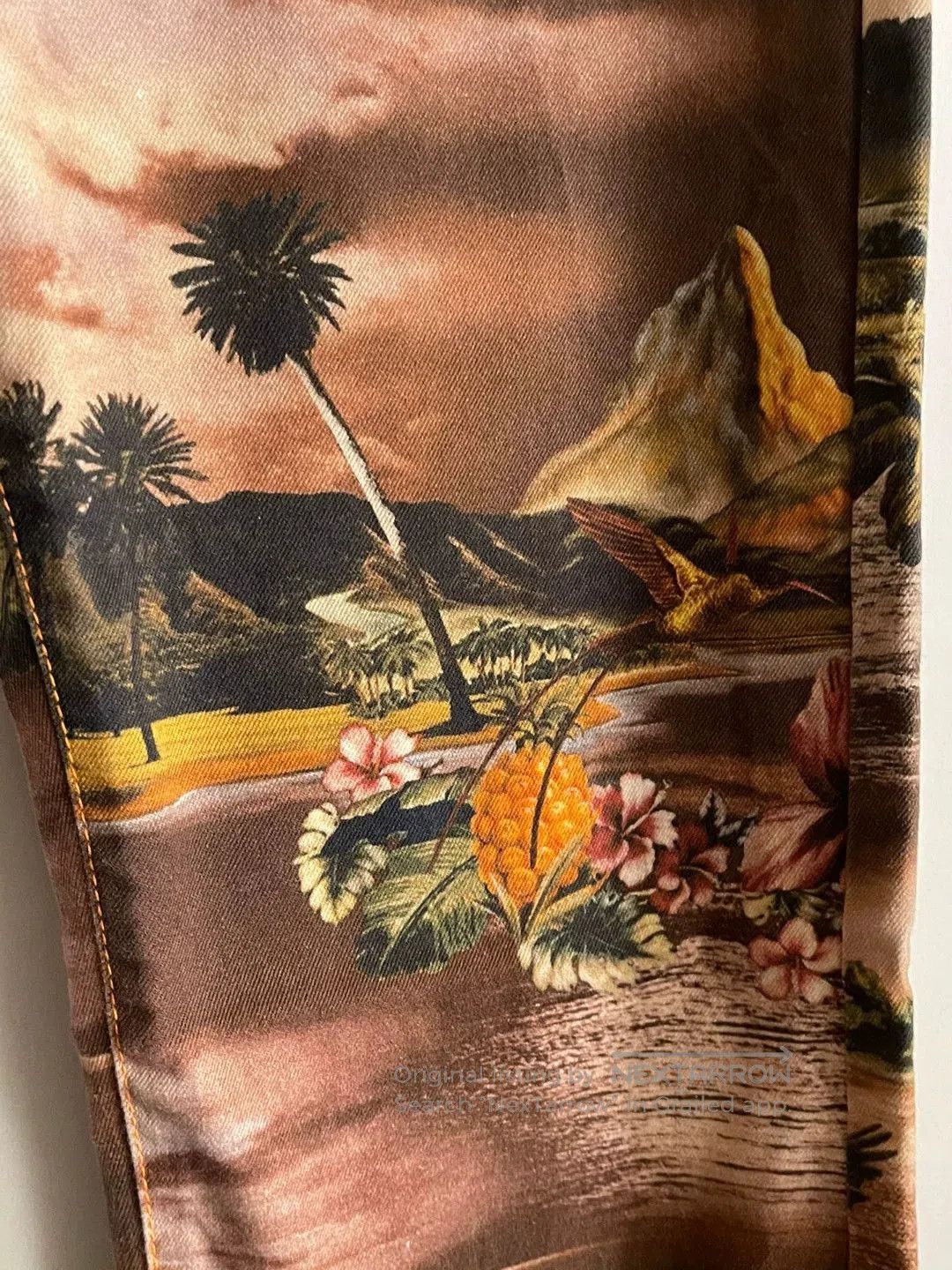 Jean Paul Gaultier Jean Paul Gaultier 12ss Beach Print Jeans. Size US 30 / EU 46 - 5 Thumbnail