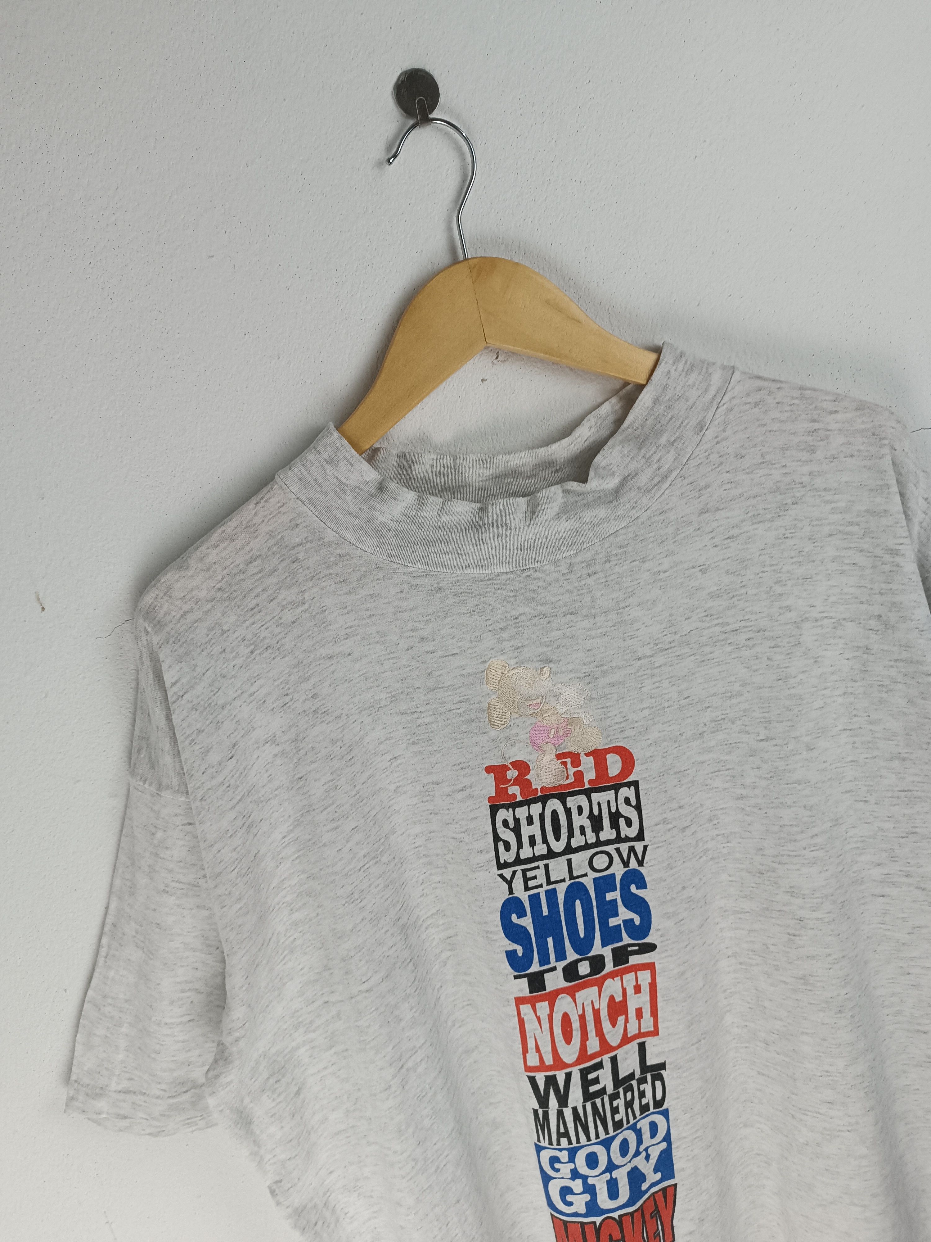 Mickey Mouse VINTAGE 90'S MICKEY MOUSE EMBROIDERED LOGO TEE Size US XL / EU 56 / 4 - 5 Thumbnail