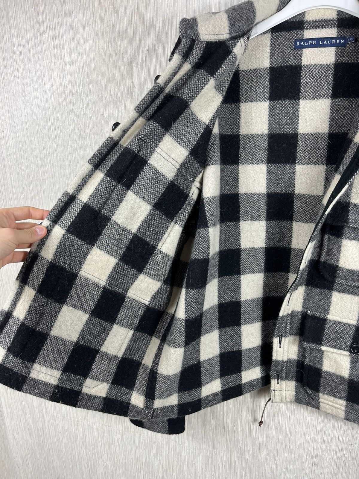 Flannel × Ralph Lauren × Vintage Vintage Ralph Lauren cropped wool plaid flannel jacket shirt Size US M / EU 48-50 / 2 - 24 Thumbnail