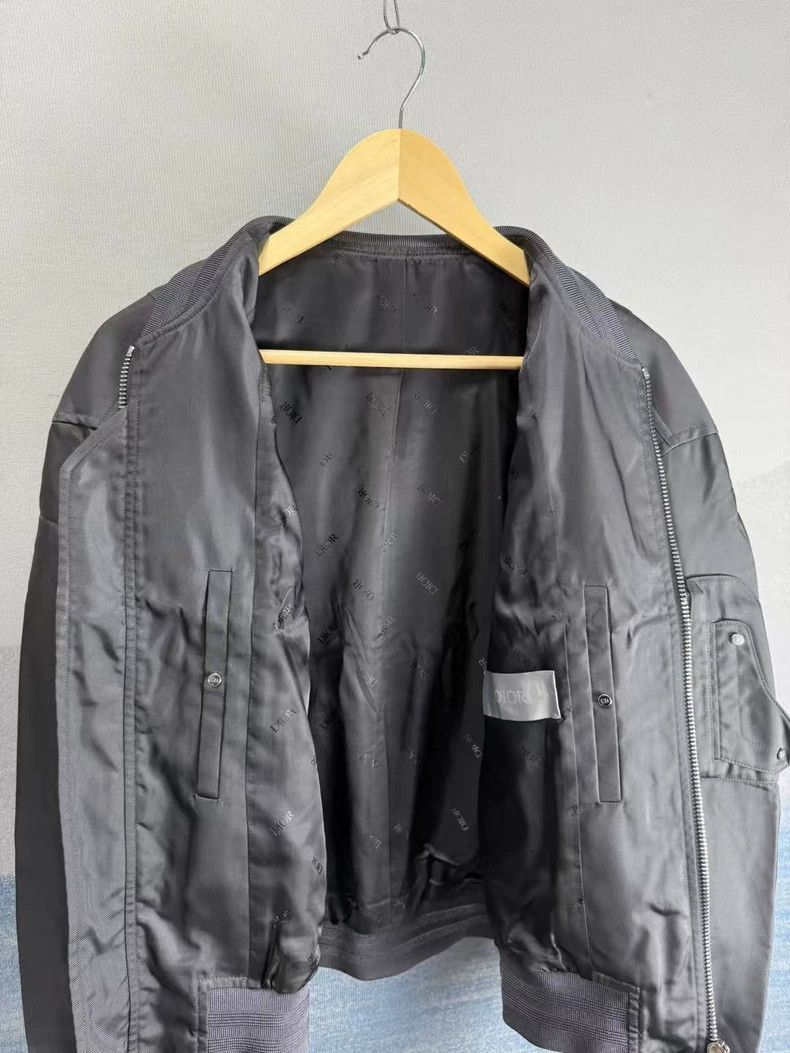 Dior Dior Black Floral Embroidered Pilot Jacket-2505 Size US L / EU 52-54 / 3 - 4 Thumbnail