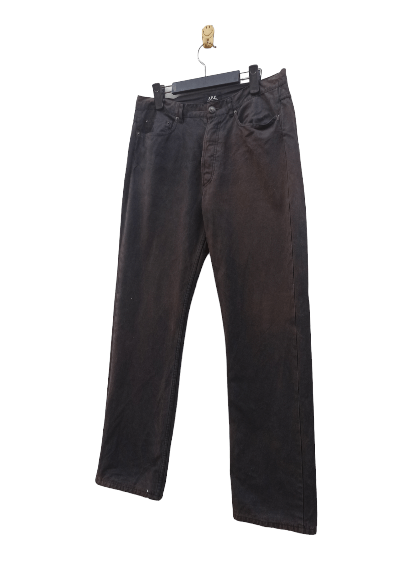 A.P.C. Vintage A.P.C Rue De Fleurus Super Black Sun Faded Jean Size US 32 / EU 48 - 2 Thumbnail
