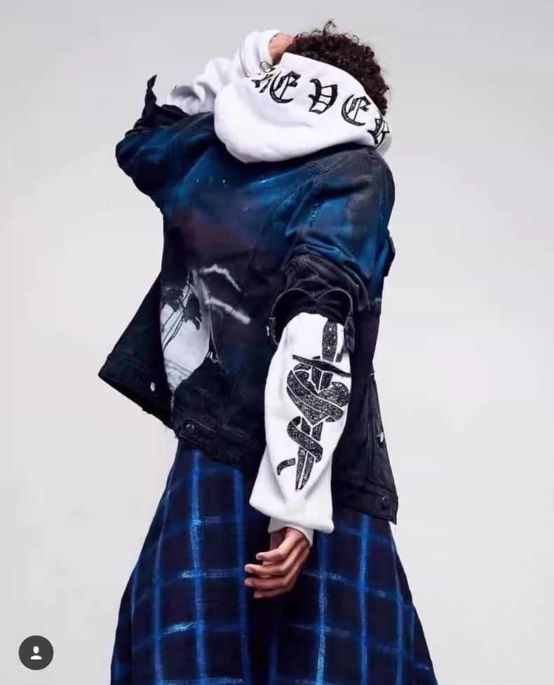 Amiri Amiri Airbrush Trucker Jacket-2506 Size US M / EU 48-50 / 2 - 7 Thumbnail