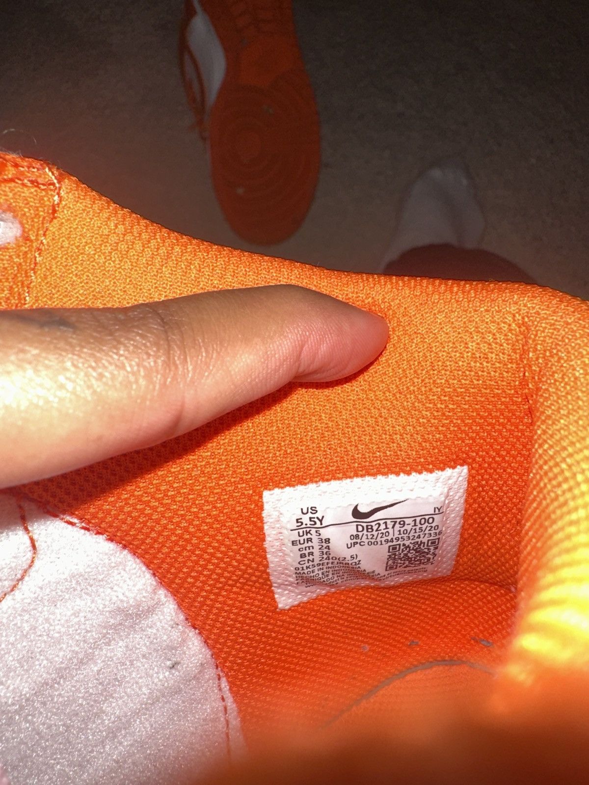 Nike Hi top dunk Syracuse Size US 5.5 / EU 38 - 6 Thumbnail