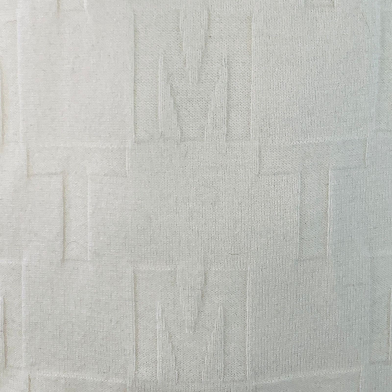 Mr Turk Cream Monogram Merino Wool Crew Neck Pullover Size US XL / EU 56 / 4 - 2 Thumbnail