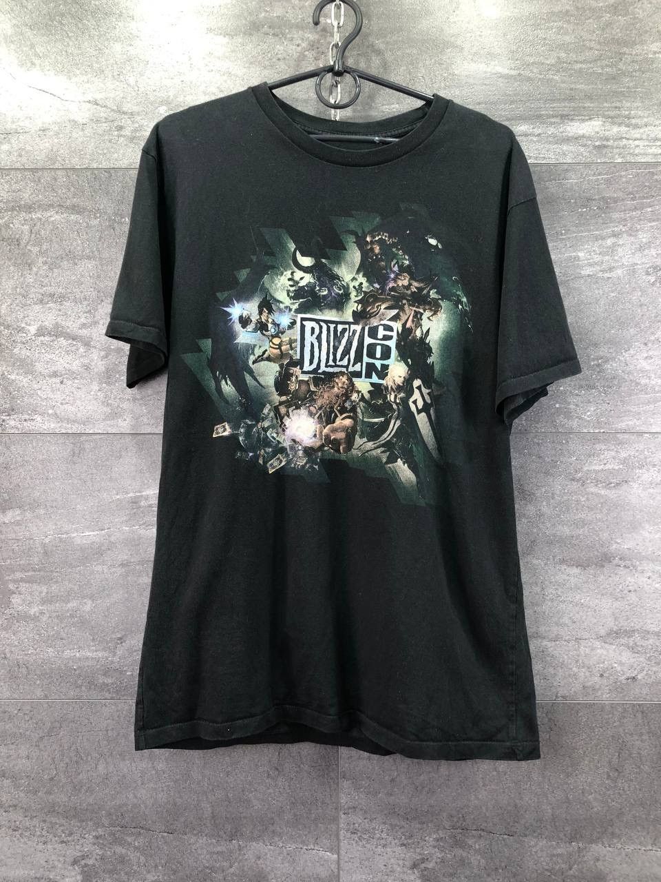 Designer × The Game Blizz con Anaheim 2015 Centr Logo Black Tee Size US L / EU 52-54 / 3 - 1 Thumbnail