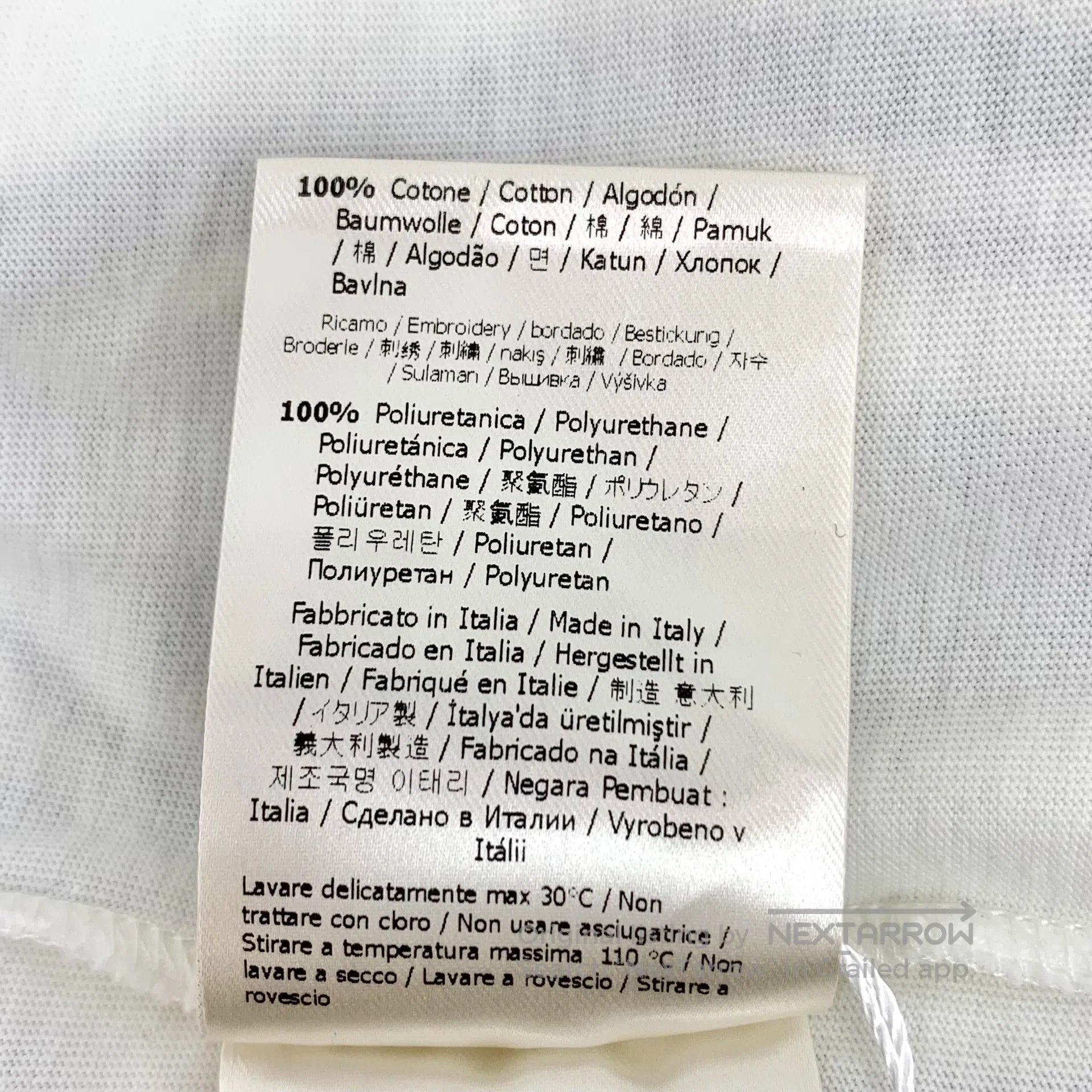 Fendi FENDI White Double F Printed Cotton Crew Neck Short Sleeve Size US L / EU 52-54 / 3 - 8 Thumbnail