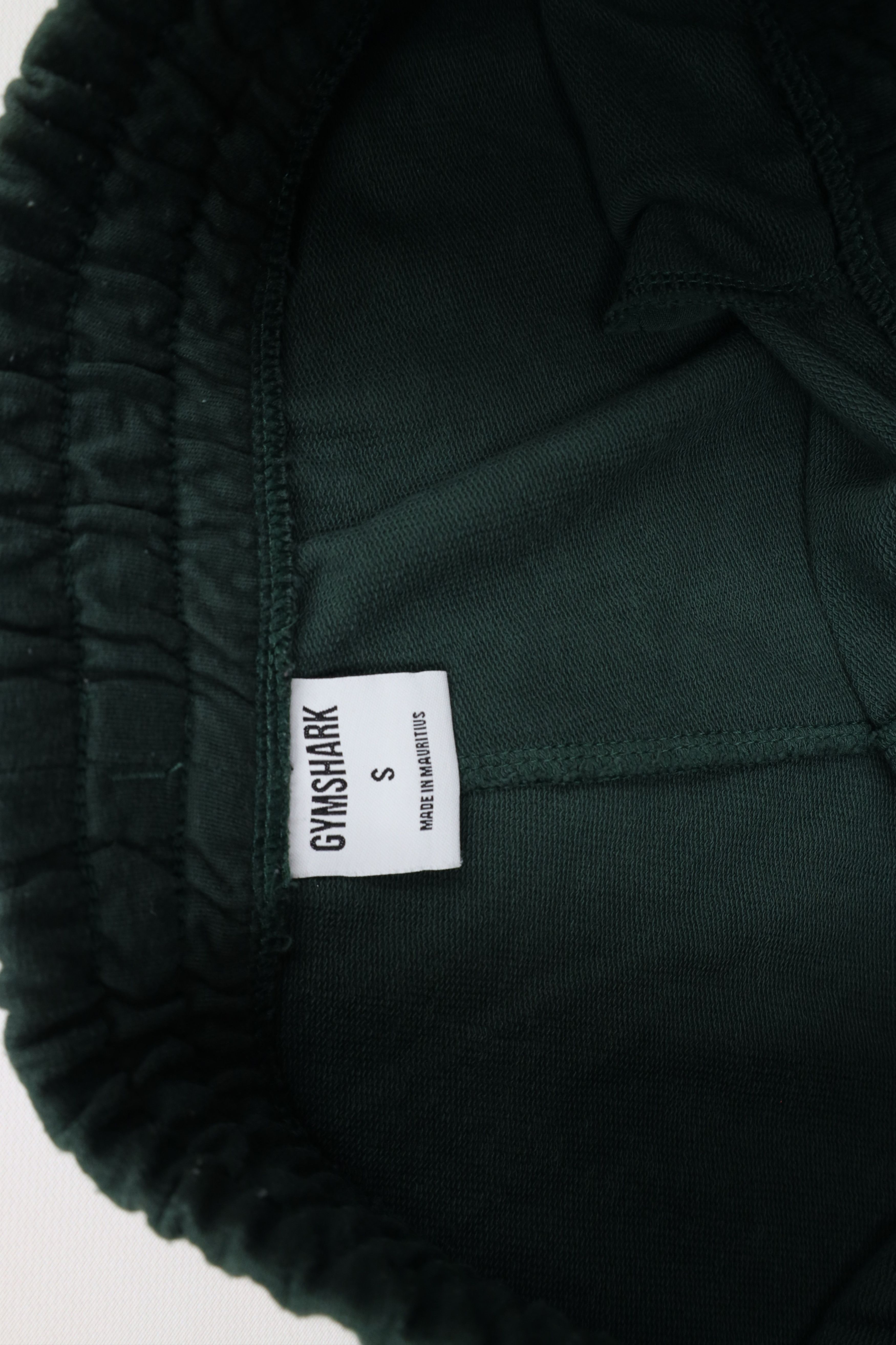 Gymshark × Vintage Gymshark Logo French Terry Cuffed Sweatpants Joggers Green Size 30 - 7 Thumbnail
