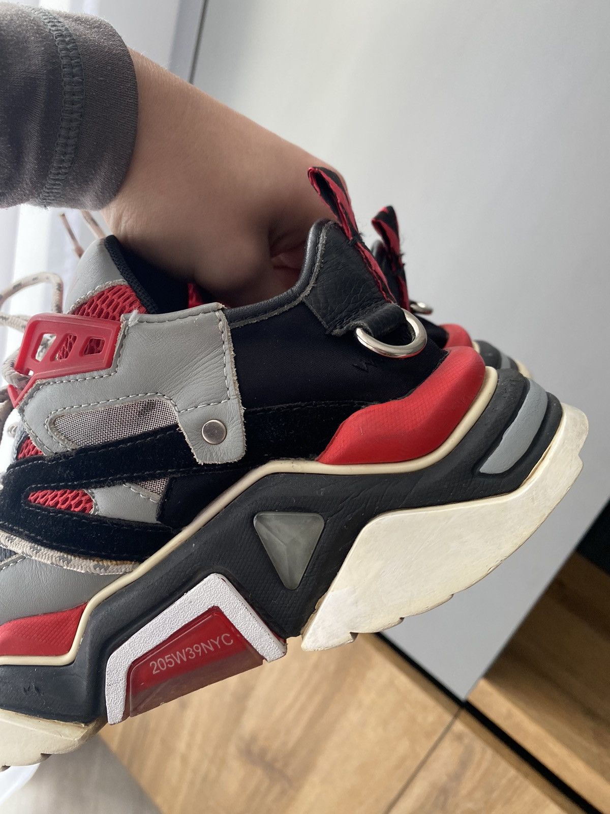 Calvin Klein 205W39NYC Calvin Klein 205W39NYC x Raf Simons Strike 205 Sneakers Size US 7 / EU 40 - 6 Thumbnail