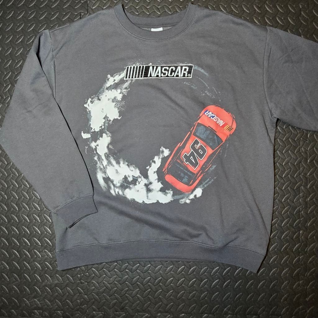 NASCAR Men's NASCAR Gray Red Graphic Sweatshirt XL Size US XL / EU 56 / 4 - 2 Thumbnail