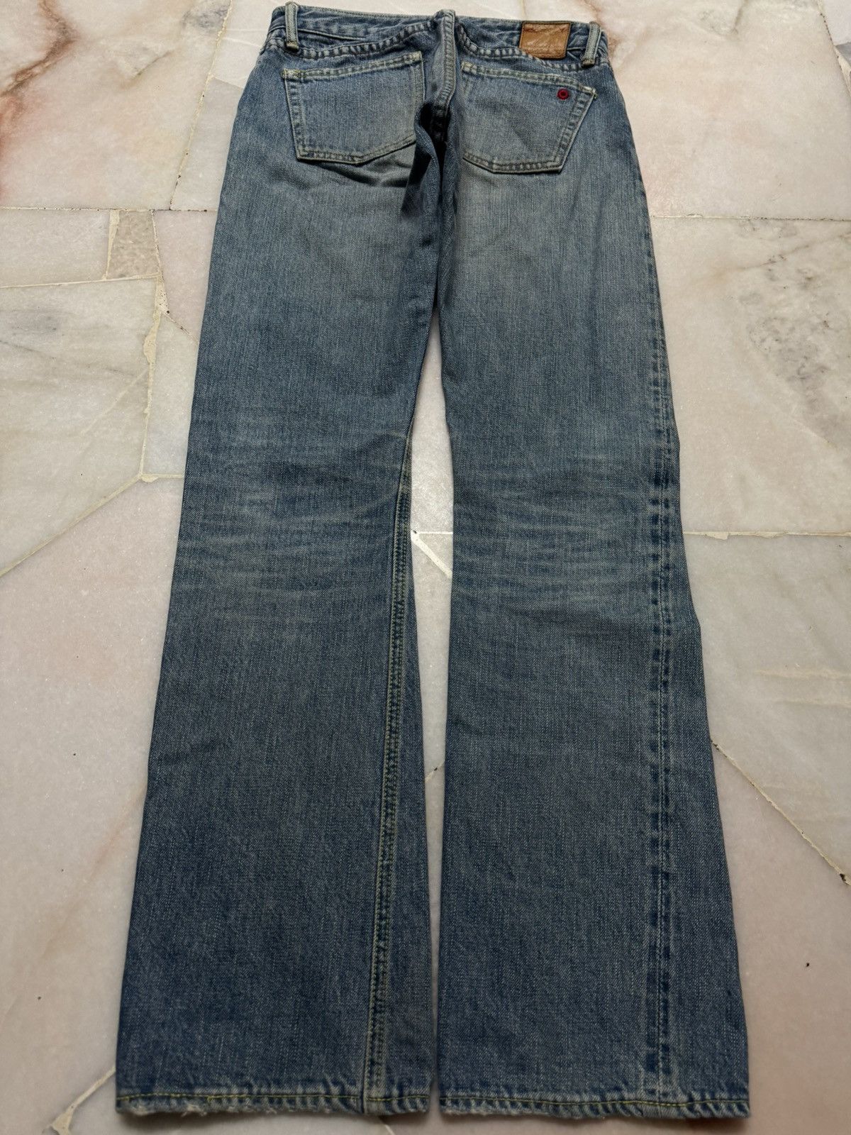 14th Addiction 💥SELVEDGE💥90's KATOTOGI MADE IN JAPAN FADED SELVEDGE FLARED Size US 26 / EU 42 - 13 Thumbnail