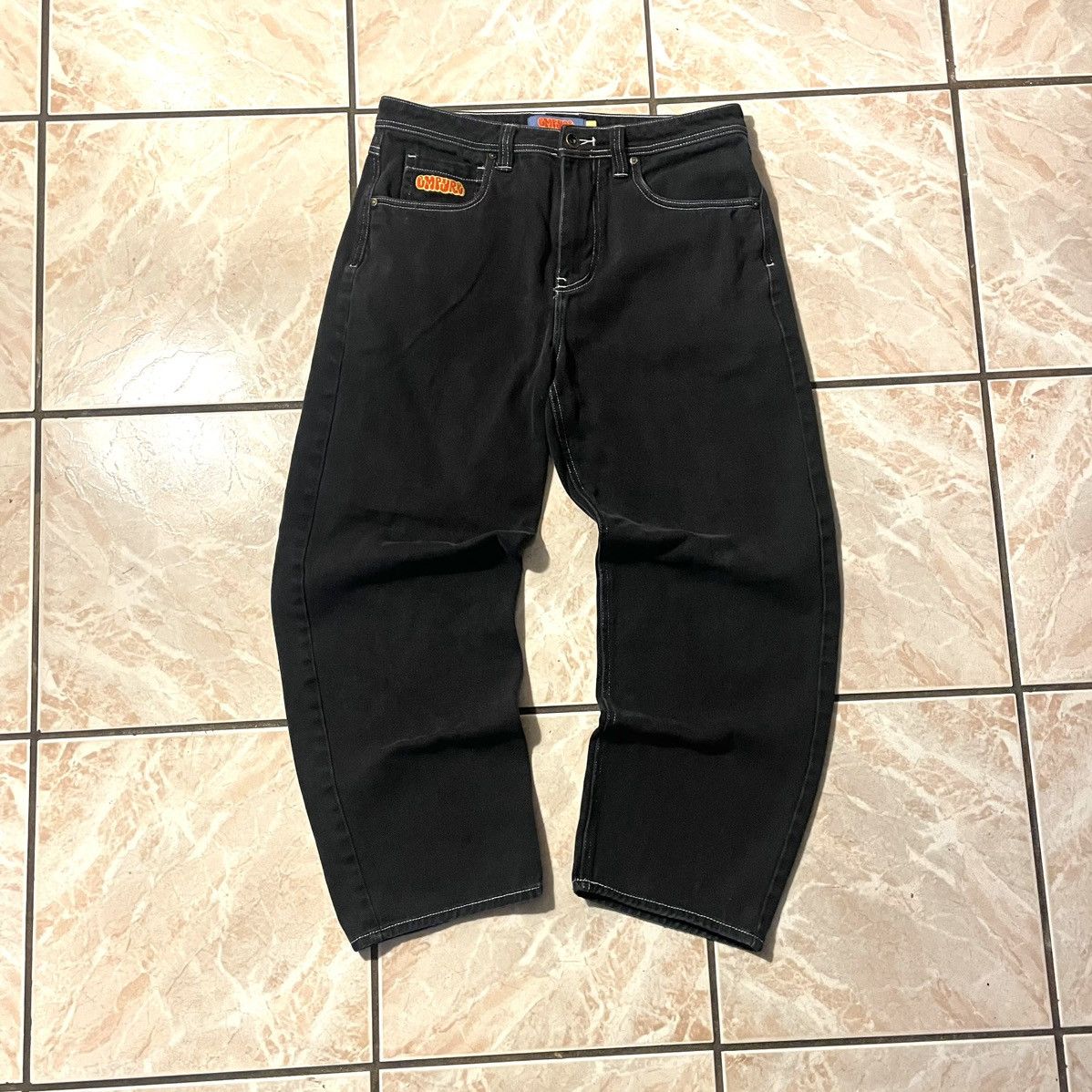 Empyre × Zumiez Empyre Jeans Embroidered Y2K Size US 30 / EU 46 - 1 Thumbnail