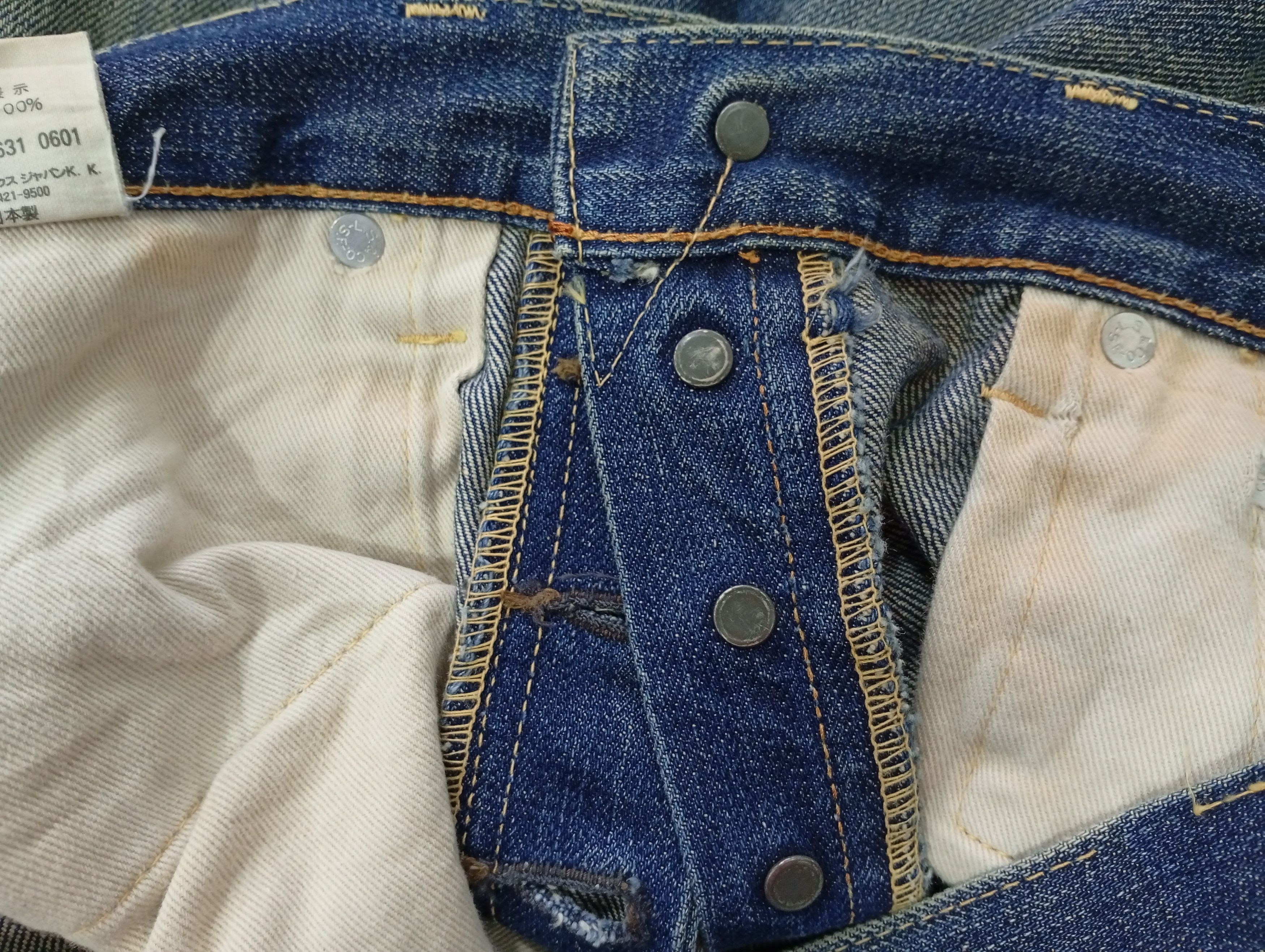 Levi's × Levi's Vintage Clothing × Vintage 🔥🔥Vintage Levis Big E Selvedge Lot 66501 Jeans Denim Size US 32 / EU 48 - 23 Thumbnail