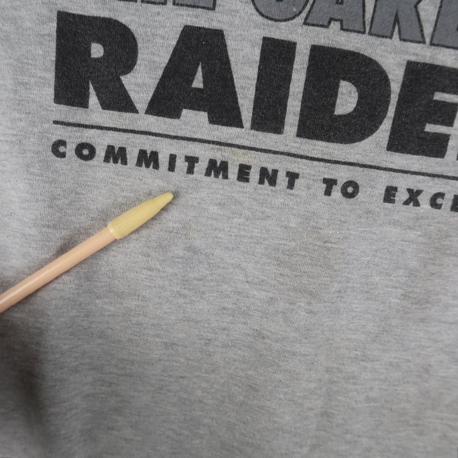 Nike Vintage Nike Oakland Raiders NFL Crewneck Sweatshirt 90s Gray 2XL Mens Size US XXL / EU 58 / 5 - 7 Thumbnail