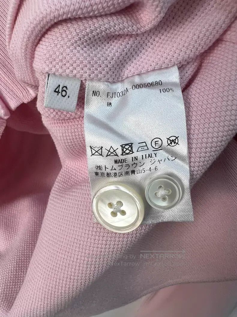 Thom Browne Thom Browne Cherry Blossom Pink Knit Cardigan Size US S / EU 44-46 / 1 - 6 Thumbnail