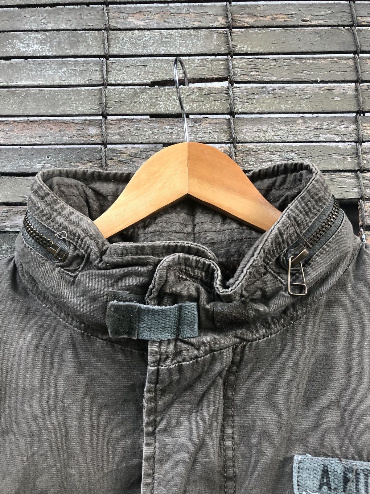 Abercrombie & Fitch 💥RARE💥Vintage Abercrombie & Fitch Military Sherpa Jacket Size US XL / EU 56 / 4 - 3 Thumbnail