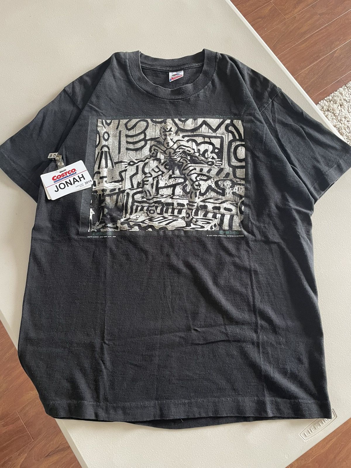 Keith Haring × Vintage Vintage 1992 Keith Haring x Annie Leibovitz 