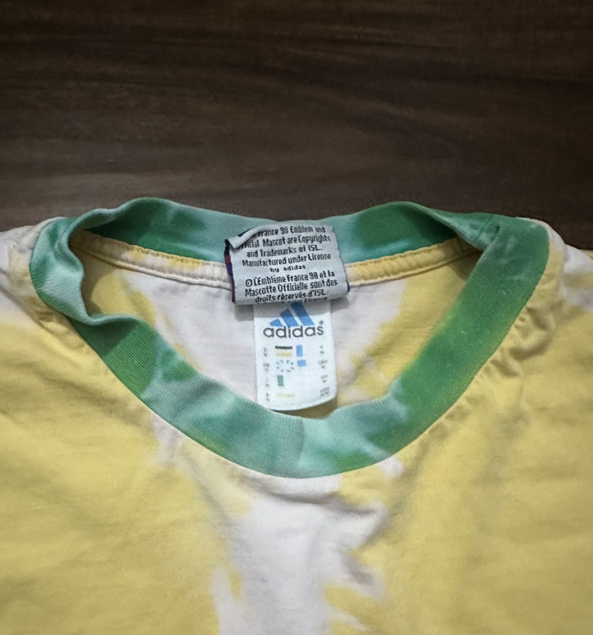 Adidas Vintage Brazil World Cup Tee Size US M / EU 48-50 / 2 - 3 Thumbnail