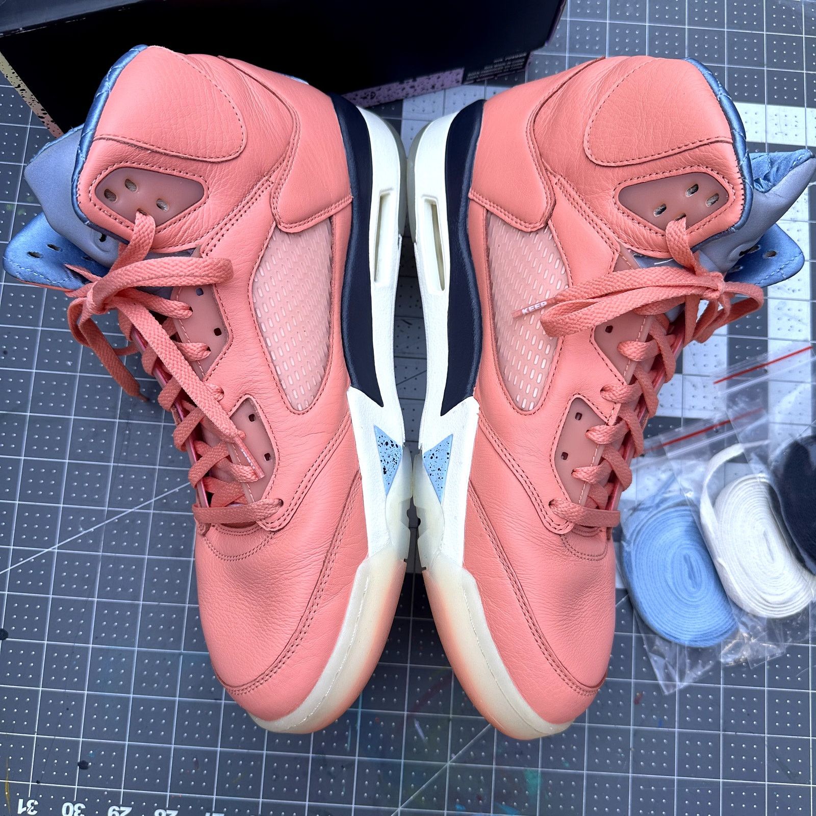 Jordan Brand DJ Khaled x Jordan 5 'Crimson Bliss' Size US 13 / EU 46 - 3 Thumbnail