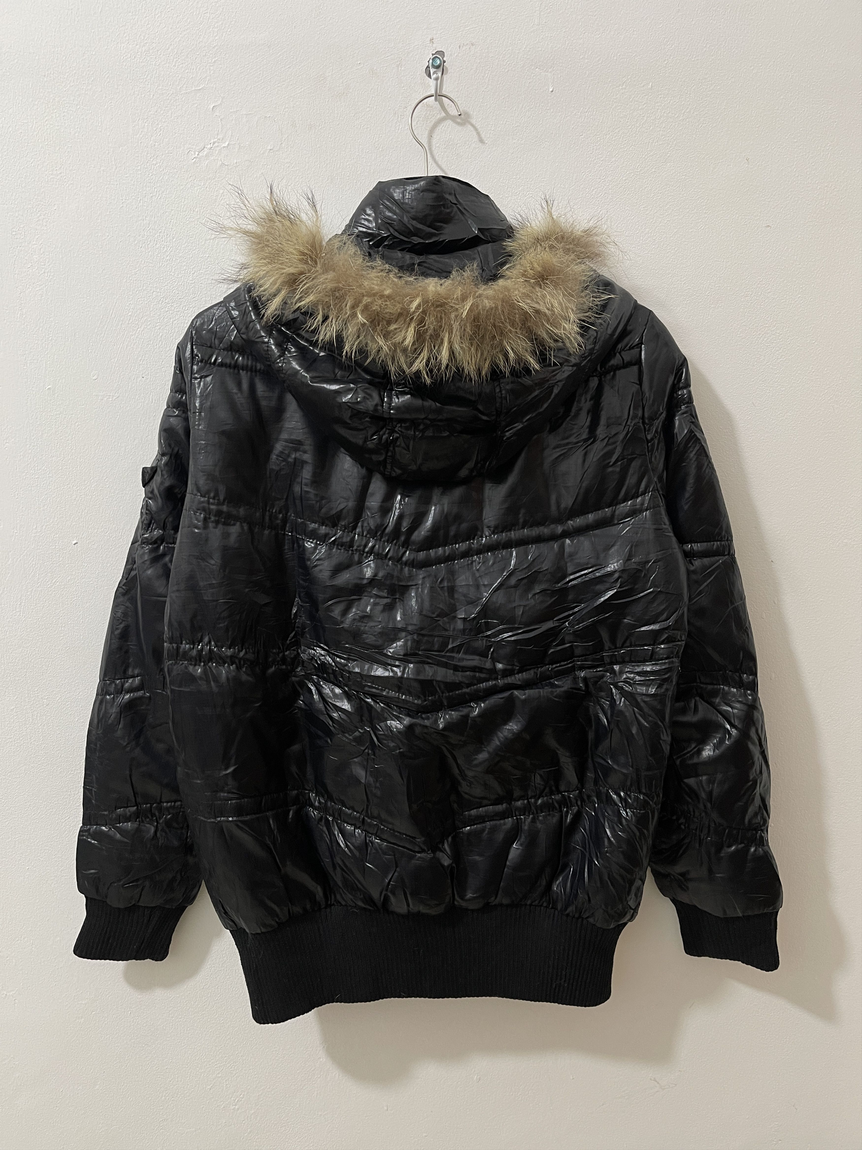 Japanese Brand 2000s Pendora Japan Archive Fur Puffer Vkei Style Jacket Size US M / EU 48-50 / 2 - 7 Thumbnail