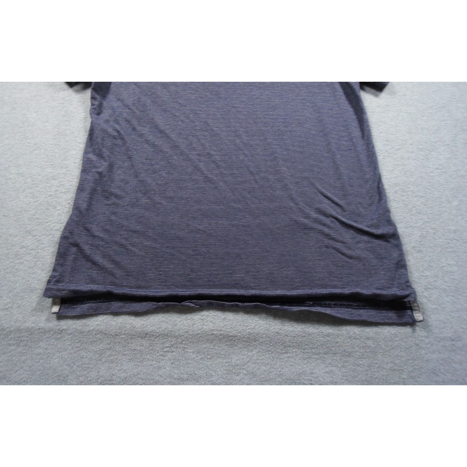 Peter Millar Peter Millar Polo Shirt Mens Medium Blue Striped Golf Short Sleeve Collared Size US M / EU 48-50 / 2 - 3 Thumbnail