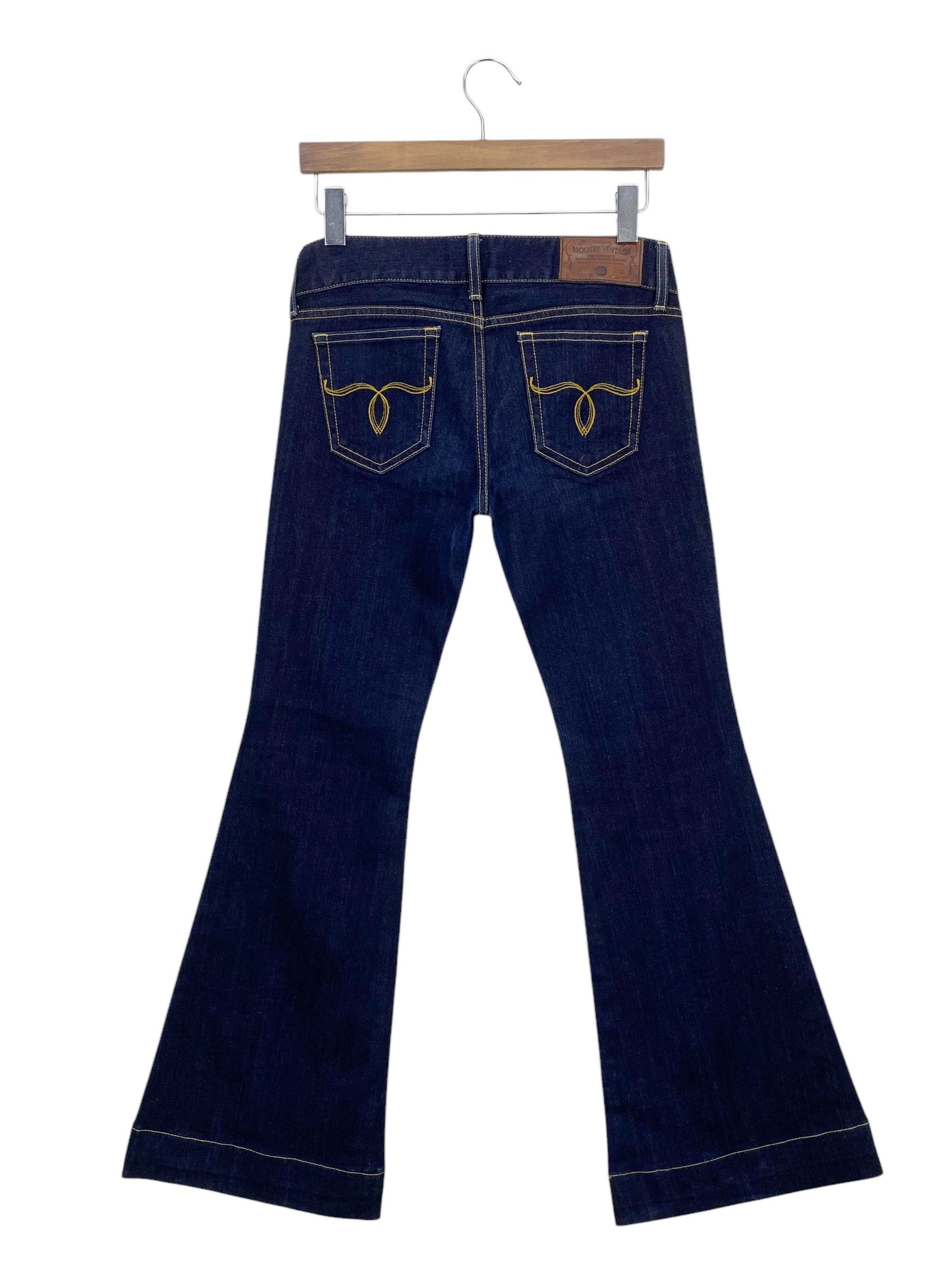 Japanese Brand × MOUSSY Moussy Japan Low Rise Loose Wide Leg Jeans Size 26" / US 2 / IT 38 - 1 Thumbnail
